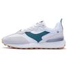 Fangyuan Classic Men Low-top Casual Sneakers White Grey Green AGCT047-1