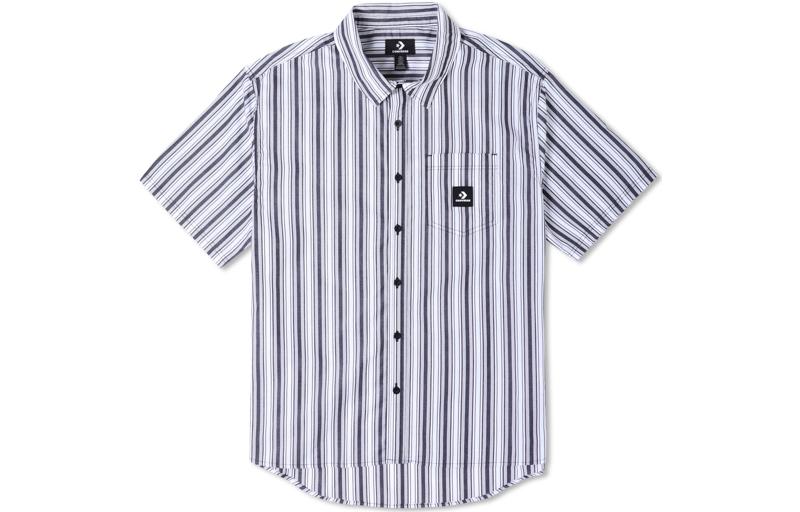 Converse Shirts Men s Blue Lapel Moderate Shirt 10024060-A02 L