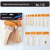 Multifunctional Nylon Brush: BBQ, Paint, Cleaning, 1-12 Plate Sizes