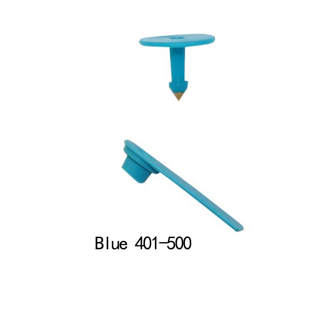 Nr. 1-500 Schaf-Ohrmarken-Schilder mit dem Wort „Ohr“, Lasereingabe, Kupferkopf, Ohrringe, Nutztier-Ausweiskarte