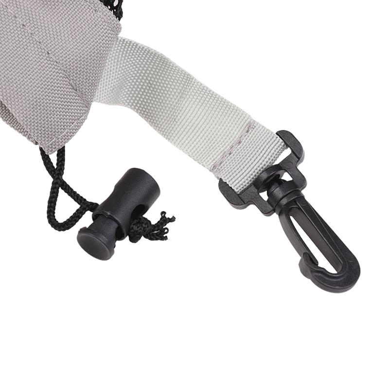 1 szt. Torba na piłki golfowe ze ściągaczem Wysokiej jakości siatka nylonowa i plastikowy klips do zawieszenia Wygodna do zawieszenia na torbie golfowej