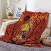 Mysterious Stop Motion Fantasy World Coraline Flannel Printed Blanket Thick Soft Fleece Blanket For Camping Travel Home Decor Holiday Gift