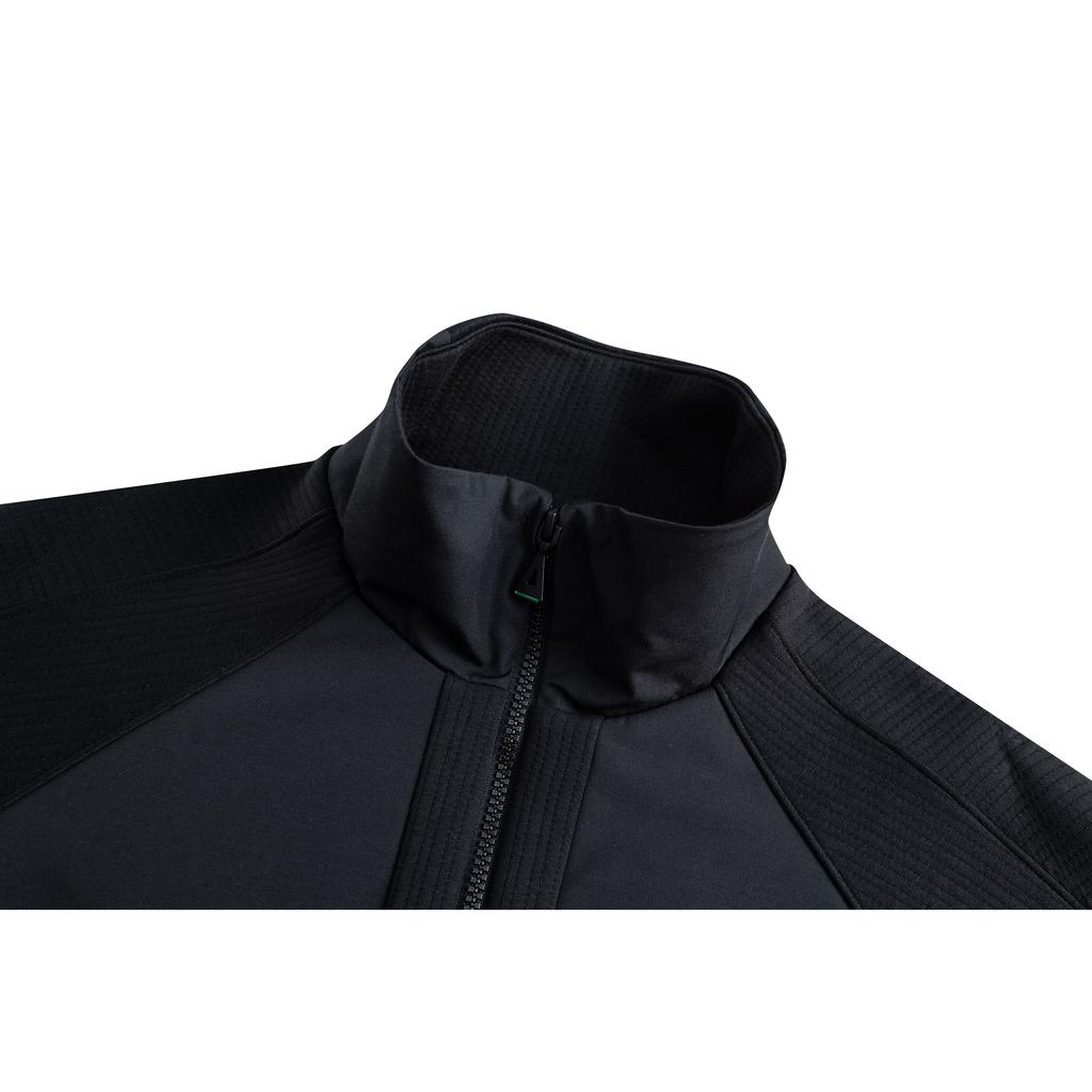 Anta Iconic Stand Collar Half-Zip Top Women Jacket Elegant-Black 162618745-2