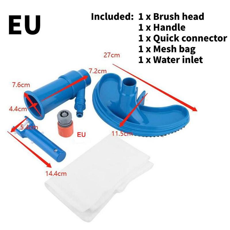 Cleaner Cleaning Tool 1 Set Swimming Pool Vacuum  Cleaner Brush Hot Spring Vacuum