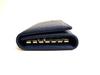 Authentic BVLGARI Navy Blue Leather BVLGARIBVLGARI 6 Pics Key Cases #9960  Open box