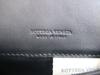 Подлинная визитница BOTTEGA VENETA Intrecciato из черной кожи #a063, восстановленная