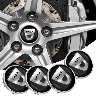 4Pcs 56/60mm Car Wheel Hub Center Cap Rim Cover Emblem Stickers Accessories For Dacia Sandero Duster Jogger Spring Logan Bigster