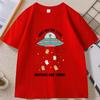 Funny Cat TShirt Here for The Cats HuUnisexs Are Weird Tshirt Vintage Cartoon Tee Alien UFO Cat Lover Graphic Unisex T Shirt