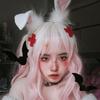 Cross-shaped Hot Girl Hair Clip, 2D Cosplay Headwear, Hair Accessory Side Clip Headwear, Girlish Heart Hair Accessory