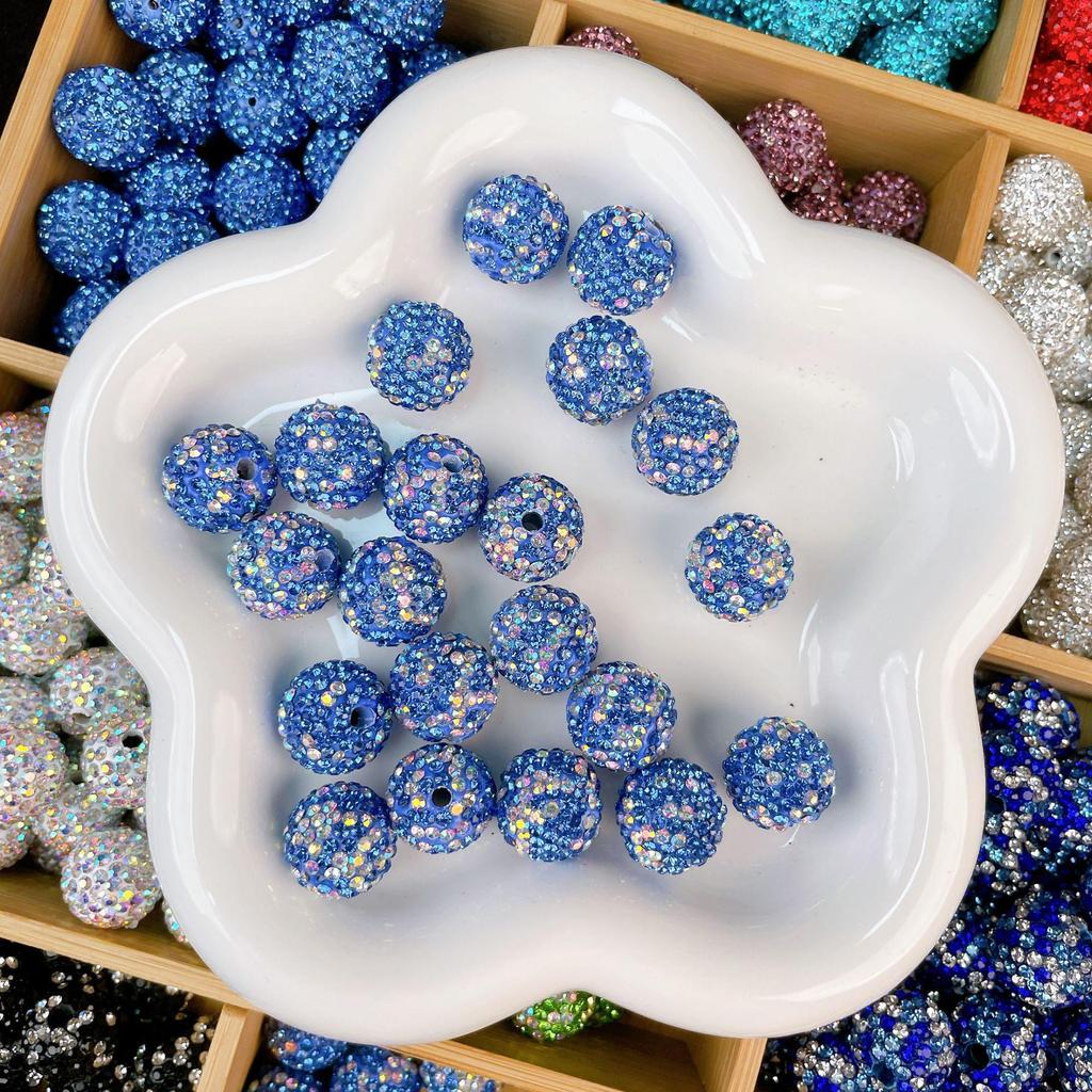 Handmade Rhinestone Crystal Beads for DIY Jewelry: Diamond Ball, Spacer, Pendant Materials