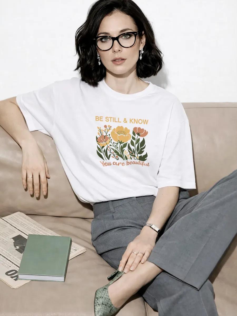 Oversized t-shirt with Avengers print 4XL
