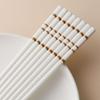 Premium Mold-Proof, Anti-Slip, High-Temp Resistant Bone China Ceramic Chopsticks