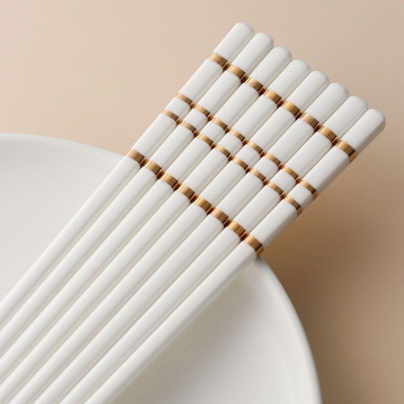 Premium Mold-Proof, Anti-Slip, High-Temp Resistant Bone China Ceramic Chopsticks