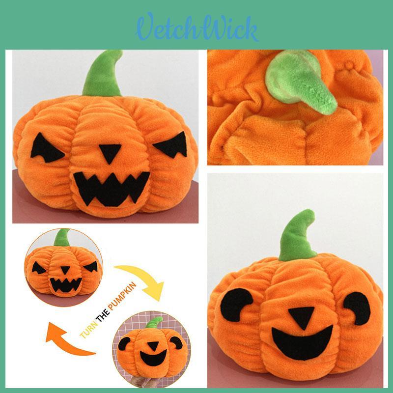Reversible Pumpkin Plush Toy Cute Cartoon Character Short Plush Classification