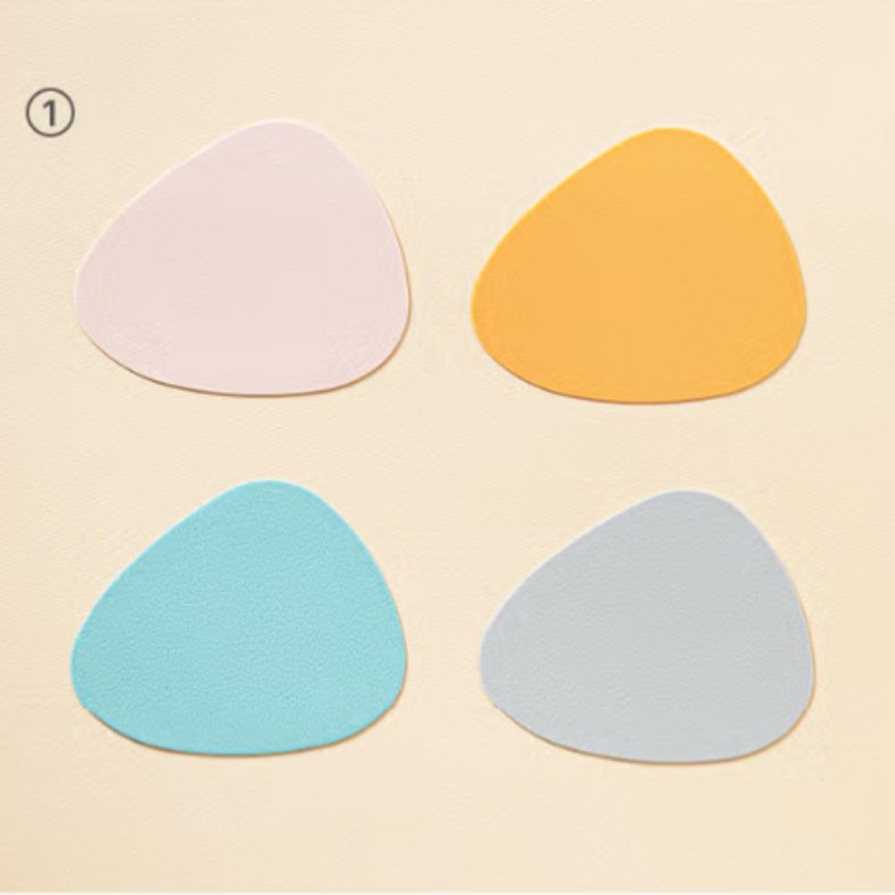 Lot de 4 sous-verres en silicone