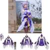 Stunning Genshin Impact Keqing Cosplay Clothing Perfect For Festivals And Performances
