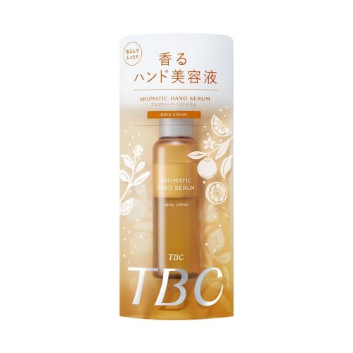 

TBC Aromatic Hand Serum, 28ml, Juicy Citron Scent, Non-sticky, Hand Care, Nail Care, Compact, Gift for Women
