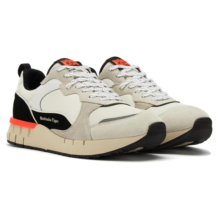 Onitsuka Tiger Bravon 'Beige Grey Neon Orange' 1183B899-100
