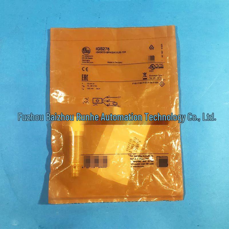 IGS278 ifm Inductive Proximity Switch - High Switching Frequency, Brand New, Original.