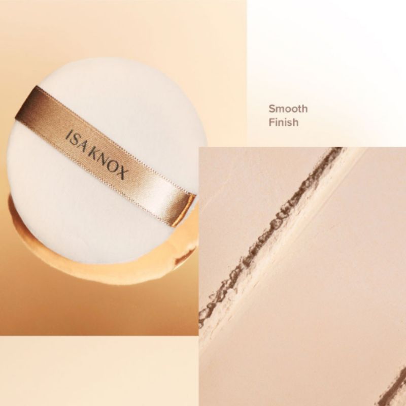 ISA KNOX Cover Supreme Rich Essence Setting Powder 30g Korean Fixing Powder Smooth Finish Makeup