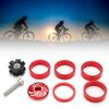 Fahrrad Steuersatz Gabel Oberteil und Ahead-Kralle mit Aluminium-Schraubensatz für Fixed Gear 5410T Set