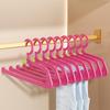 Multifunctional Non-Slip Clothes Hanger: Plastic Pants Rack & Drying Support