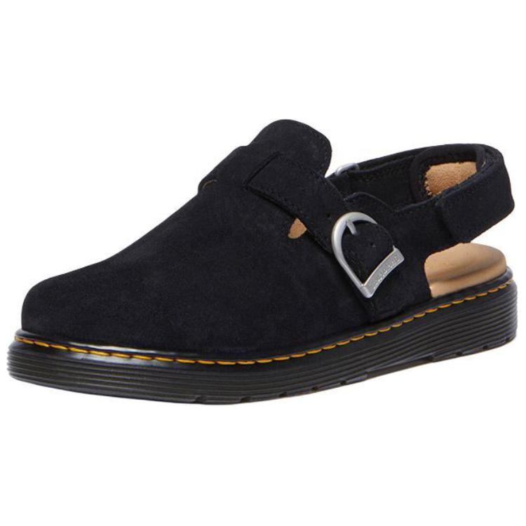 Dr. Martens Jorgie Y Kids Lightweight Comfortable Commuting Simple Retro Casual Shoes Women Shoes Black 40470001