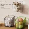 Storage Tools Kitchen Storage Box With Drain Ginger Garlic Storage Rack
