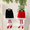 Christmas Substitute Legs Fabric Decoration Multiple Purpose Suspended Deck For Firepit Handle Window Vacation Home Party
