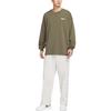 Nike Devin Booker Minimalist Pullover Crew Neck Long Sleeve T-Shirt Men Tops Medium-Olive HJ3345222