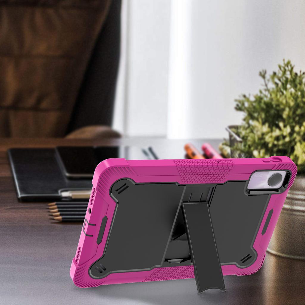 Armor Case For Poco Pad M1 Redmi Pad 2 Pro 5G 12.1" 2 11" SE 11" 10.6" Kickstand Cover For Redmi Pad SE 4G 8.7" 3-Layers