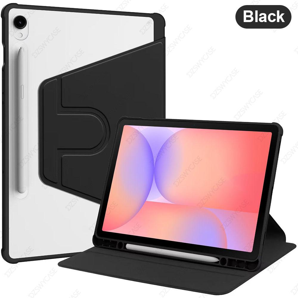 Case for Samsung Galaxy Tab S9 11 Inch S10 FE/S10 Lite 10.9 Inch,360° Rotation Stand Cover with Pencil Holder,Auto Sleep/Wake