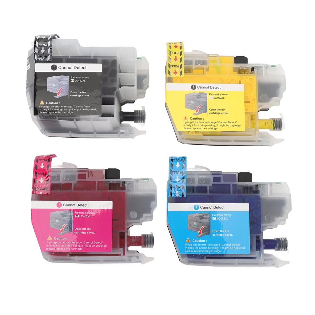 Ink Cartridge Black Blue Red Yellow LC462XL Printer Ink Cartridge Replacement for MFCJ2340DW