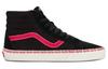 Vans SK8 Hi 'Black Red' VN0007NZBLK