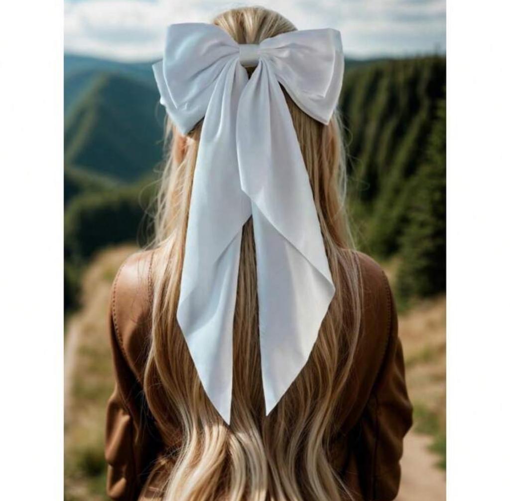 3 Bow Hair Clips Women's Summer Premium Korean Bow Clip Headdress Duck Bill Clip Hair Clip Hair Accessories