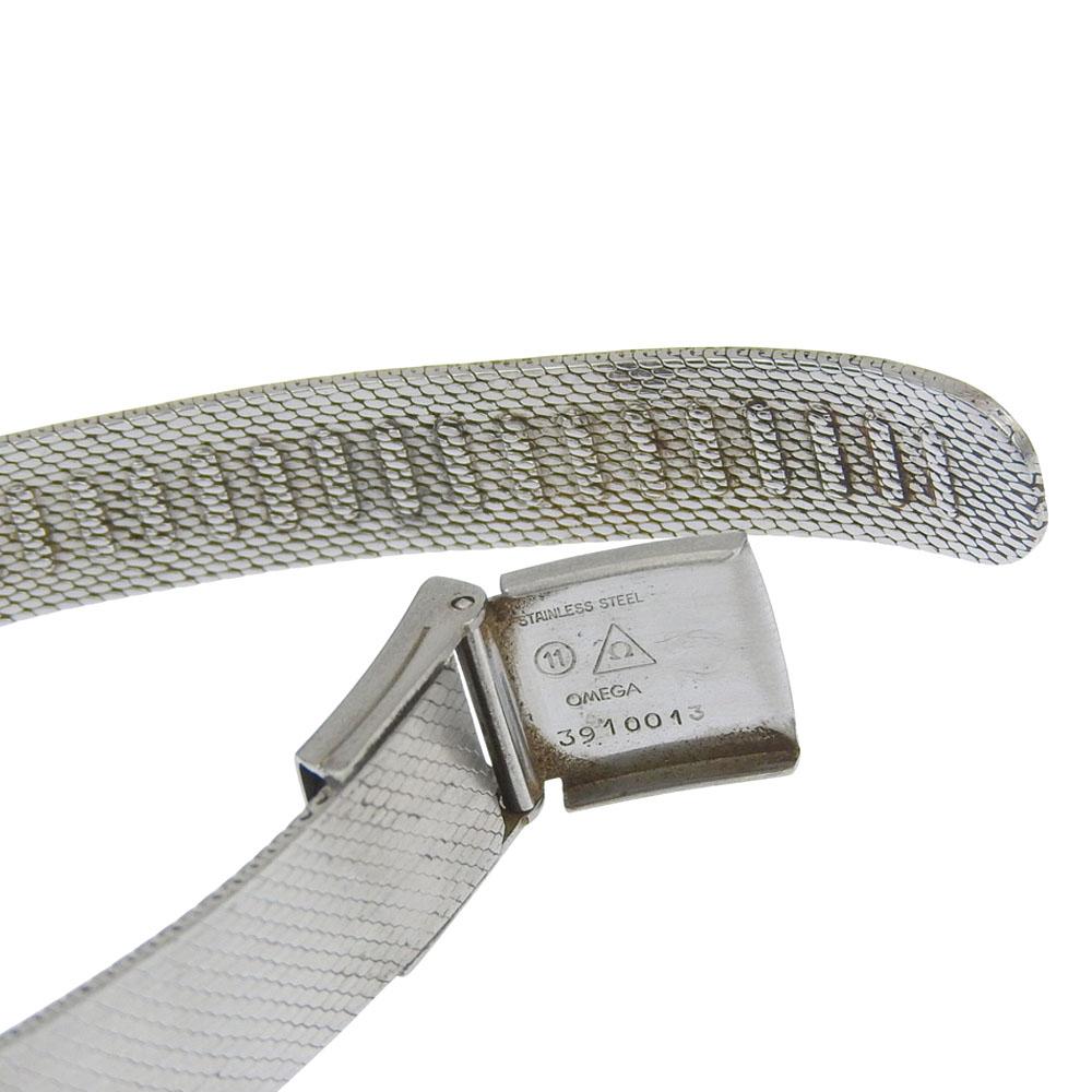 Omega Constellation Watches Vintage SilverDial Stainless Steel Quartz Analog Display Unisex Used