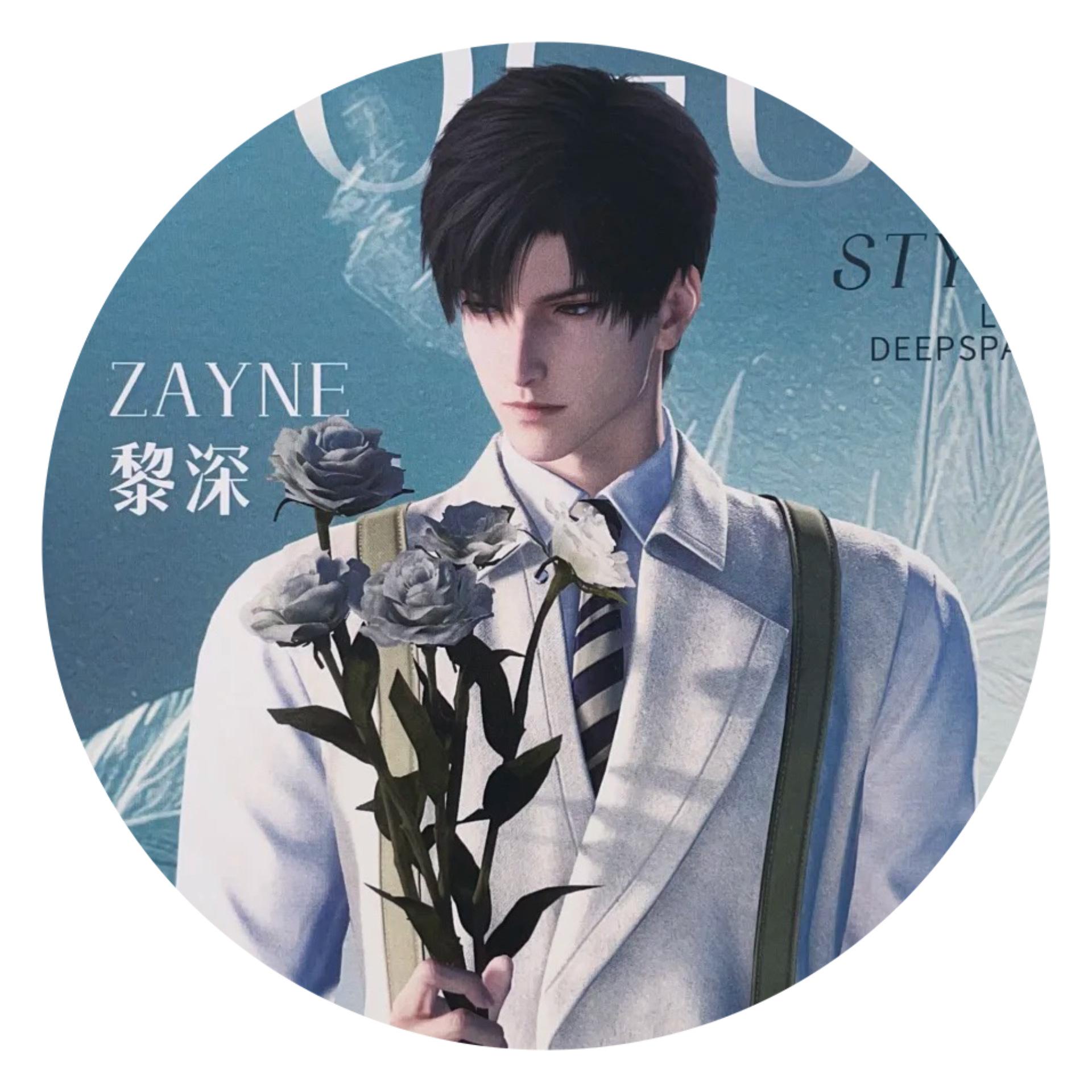 

Hot Game Love and Deepspace Sylus Rafayel Zayne Xavier Caleb 58MM Anime Badge Emblem Brooch Clothing Backpack Accessories Gift