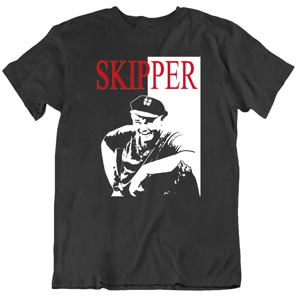 

Gilligans Island Skipper Jonas Grumby Captain Sea Sitcom T Shirt Tee Gift New 4XL