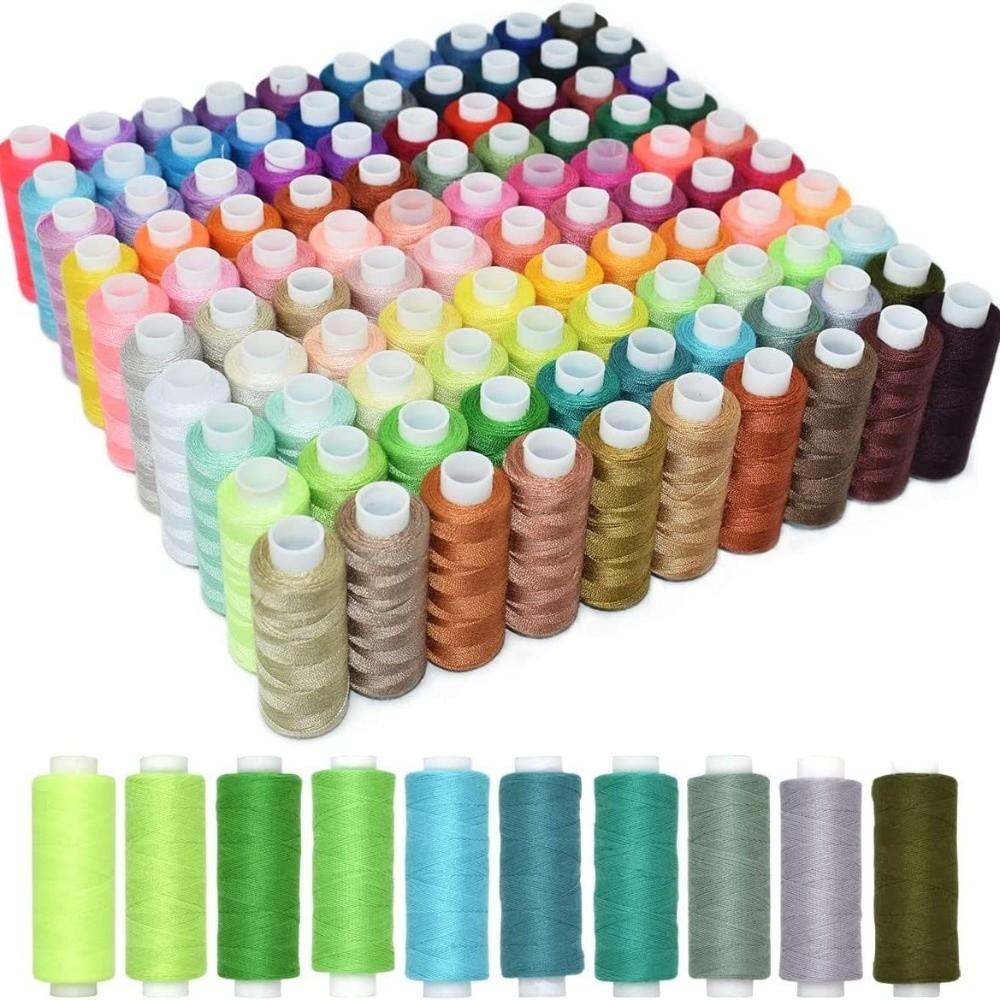 6pcs/Pack Resistance Sewing Thread Kits Professional Colorful Wire  Sewing Accessories