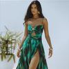 2025 New Fashion 3D Floral High Quality One Piece Swimsuit Skirt Swimsuit Print Swimwear Women Slimming Bathing Suit Beach Wear