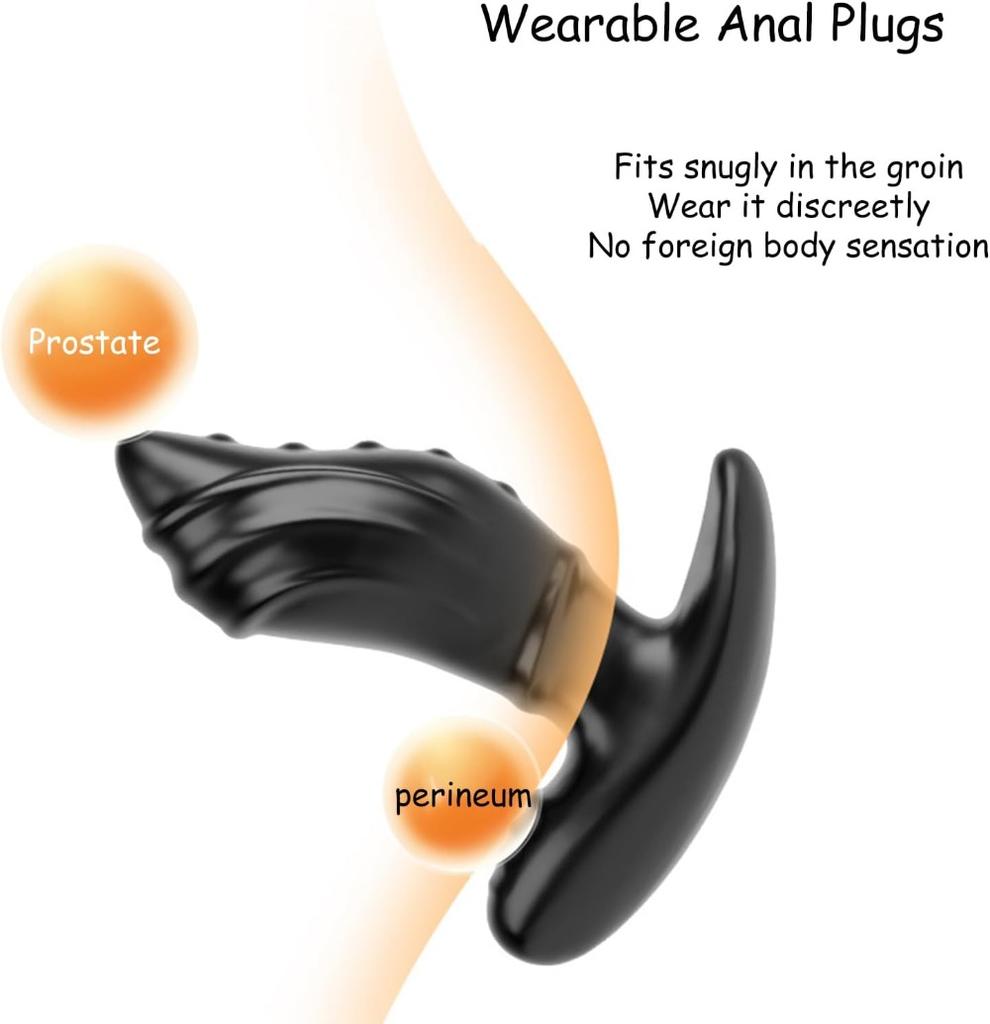 Large Anal Plug, Big Realistic Silicone Dildo for Men and Women, Fantasy Anal Toy for Male and Female, Fantasy Anal Toy for Anal Training