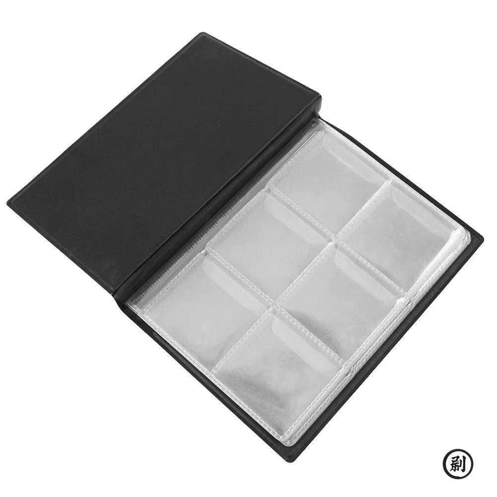 60 Pockets Artificial PU Leather Commemorative Coins Collection Album Book Collecting Money Organizer Storage Bags Storage Book