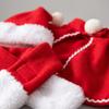 3 Pieces Holiday Pet Cape with Scarf | Festive Design, Soft Polyester material,