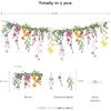 Cheerland Flower Banner Wildflower Garland for Enchanted Garden Party Floral Woodland Theme Picnic Girls Birthday Tea Party Garden Wedding Onederland
