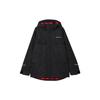 Solid Logo Outdoor Waterproof Casual Cotton Jacket Men Jackets Black WE2425-010