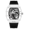 UTHAI BK145 Fashionable Man watch, transparent hollow wine barrel shaped quartz watch, waterproof clock gift watches for man