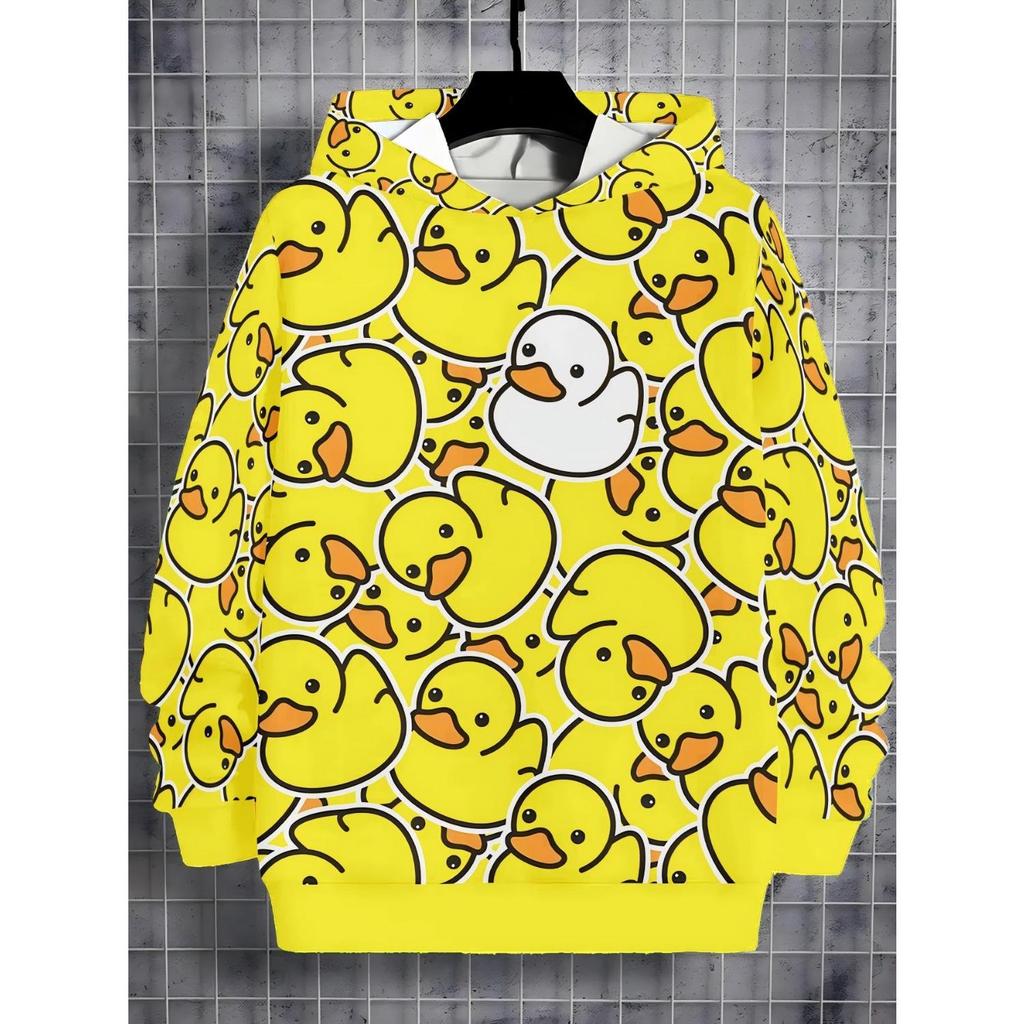 Neuer Anime-Hoodie, 3D-Cartoon-Kinderbekleidung für Jungen und Mädchen, langärmlige Herbstkleidung, geeignet für Kinder im Alter von 5-14 Jahren