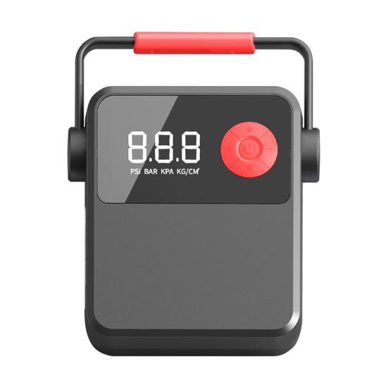 

Портативный насос для накачивания шин, быстрая накачка, мощный цифровой дисплей, 12 В, двухцилиндровый электрический беспроводной