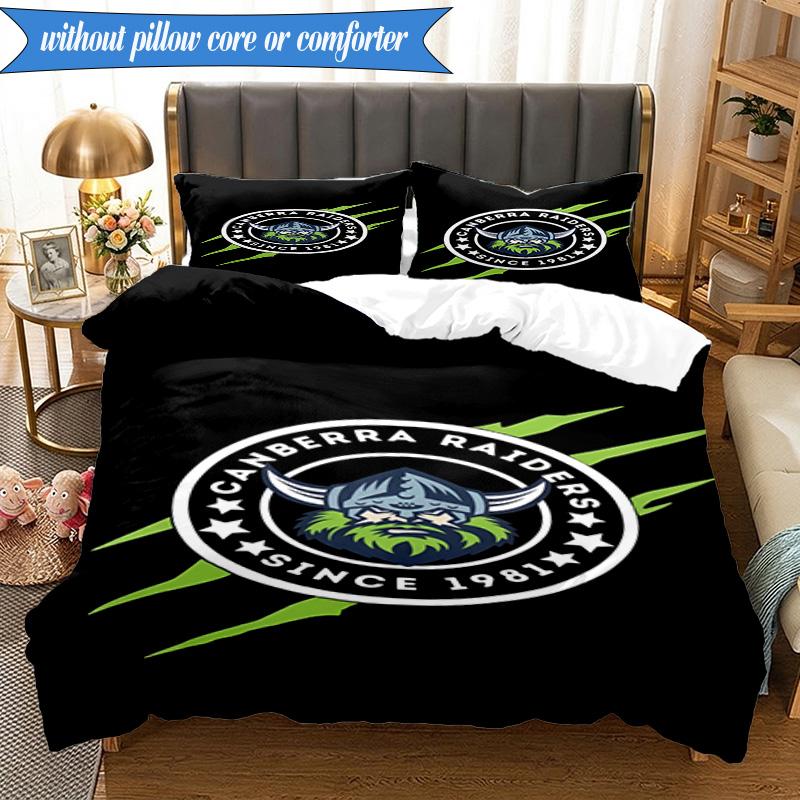 3PCS Canberra Camouflage Warrior Bedding Set 2D Printing (Includes 1 Duvet Cover + 2 Pillowcases Coreless), Bedroom decor,Fan gift