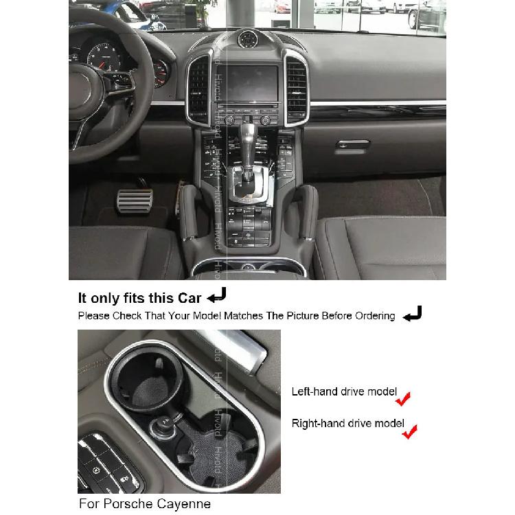 For Porsche Cayenne 2011-2017 Car Wireless Charger Fast Cell Phone Charging Plate Adapter Interior Auto Modification Accessories